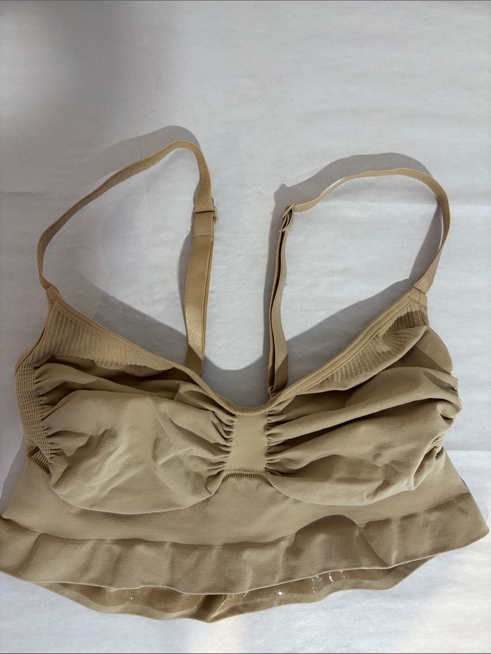 Skims seamless sculpt bralette in color: Clay